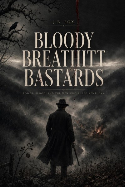Bloody Breathitt Bastards by J.B. Fox, book cover