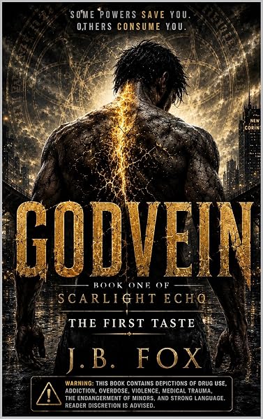 Godvein by J.B. Fox, book cover