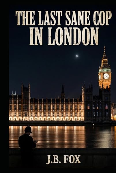 The Last Sane Cop in London by J.B. Fox, book cover