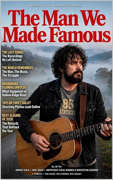 The Man We Made Famous by J.B. Fox, book cover