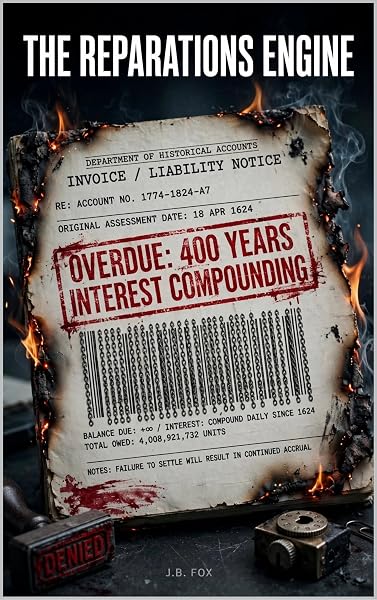 The Reparations Engine by J.B. Fox, book cover